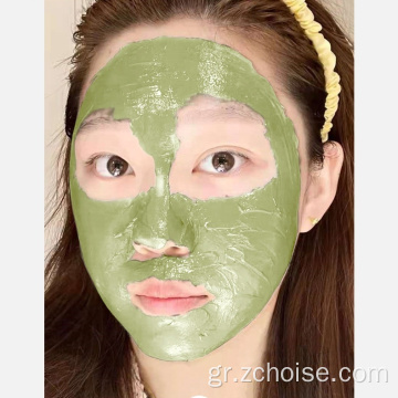 100g πράσινο τσάι καθαρισμού προσώπου με λάσπη μάσκα αργίλου